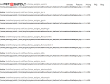 Tablet Screenshot of petsupplypartners.com